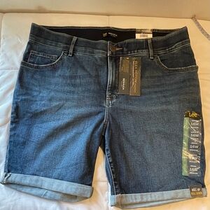 Lee Flex Motion Bermuda Denim Shorts